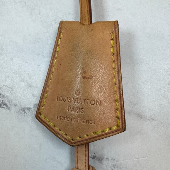 Louis Vuitton Clochette Key Tag Studded Leather Multicolor Chrissie LV bag charm - Picture 7 of 12